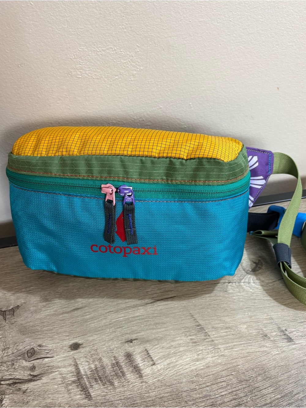 COTOPAXI Nylon DEL DIA Bataan BELT BAG Fanny WAIST PACK LLama Logo COLORBLOCK - Picture 2 of 7